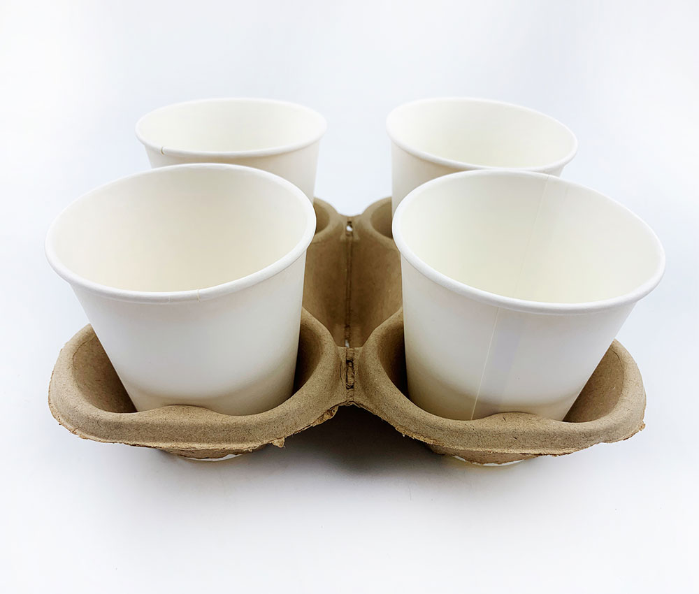 外卖杯托4杯